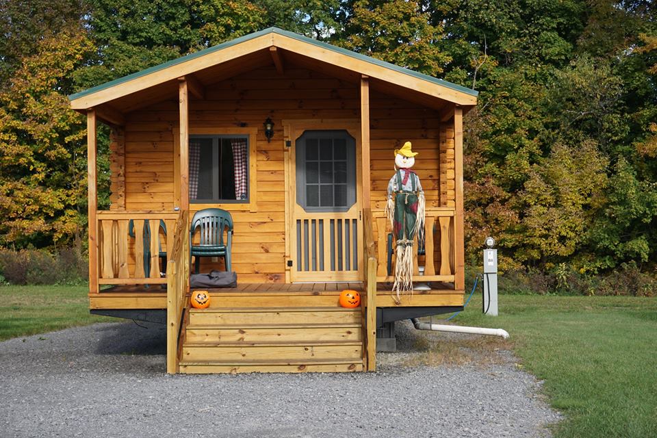 Log Cabin One Room No Bathroom Hartwick Highlands Campground